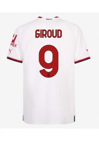 Fotbalové Dres AC Milan Olivier Giroud #9 Venkovní Oblečení 2022-23 Krátký Rukáv